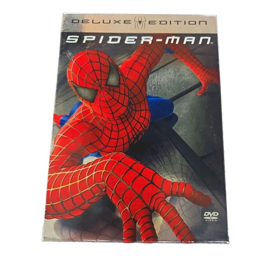 Marvel SpiderMan DVD 2-Disc Set, Deluxe Edition Widescreen 2004.